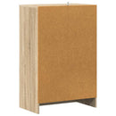 skoreol 60x35x92 cm konstrueret træ sonoma-eg