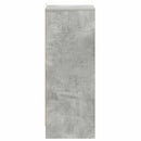 skoreol 60x35x92 cm konstrueret træ betongrå