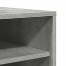 skoreol 60x35x92 cm konstrueret træ betongrå