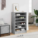 skoreol 60x35x92 cm konstrueret træ betongrå