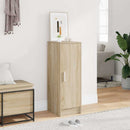 skoskab 32x35x92 cm konstrueret træ sonoma-eg