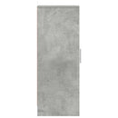 skoskab 32x35x92 cm konstrueret træ betongrå