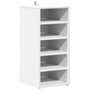 skoreoler 2 stk. 31,5x35x70 cm konstrueret træ hvid