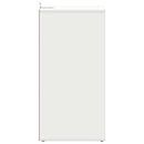 skoreoler 2 stk. 31,5x35x70 cm konstrueret træ hvid