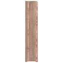 skoreol 90x24x117 cm konstrueret træ brun
