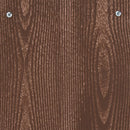 skoreol 90x24x117 cm konstrueret træ brun