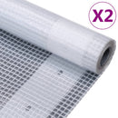 leno-presenninger 2 stk. 3x2 m 260 g/m² hvid