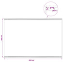 leno-presenninger 2 stk. 4x6 m 260 g/m² hvid