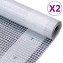 leno-presenninger 2 stk. 4x20 m 260 g/m² hvid