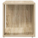 sidebord 33x33x34,5 cm konstrueret træ sonoma-eg