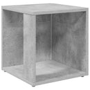 sidebord 33x33x34,5 cm konstrueret træ betongrå