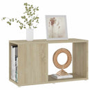 tv-bord 60x24x32 cm konstrueret træ sonoma-eg