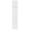 bogreol/rumdeler 60x24x124,5 cm konstrueret træ hvid