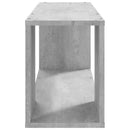 tv-bord 80x24x32 cm konstrueret træ betongrå