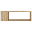 tv-bord 100x24x32 cm konstrueret træ sonoma-eg