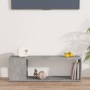 tv-bord 100x24x32 cm konstrueret træ betongrå