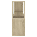 bogreol 100x24x63 cm konstrueret træ sonoma-eg