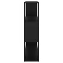 bogreol/rumdeler 100x24x94 cm sort