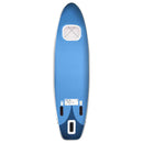 oppusteligt paddleboardsæt 300x76x10 cm havblå