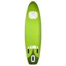 oppusteligt paddleboardsæt 300x76x10 cm grøn