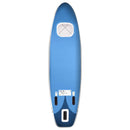 oppusteligt paddleboardsæt 330x76x10 cm havblå