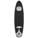 oppusteligt paddleboardsæt 330x76x10 cm sort