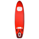 oppusteligt paddleboardsæt 360x81x10 cm rød