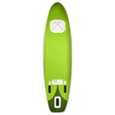 oppusteligt paddleboardsæt 360x81x10 cm grøn