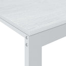 computerbord 110x60x73 cm spånplade hvid