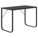 computerbord 110x60x73 cm spånplade sort
