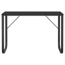 computerbord 110x60x73 cm spånplade sort