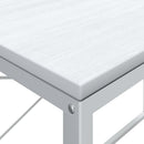 computerbord 110x60x70 cm konstrueret træ hvid