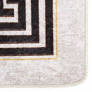 gulvtæppe 190x300 cm vaskbart lys beige