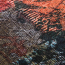 gulvtæppe 120x180 cm vaskbart patchworkdesign
