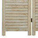 5-panels rumdeler 175x165 cm massivt kejsertræ