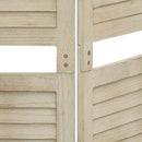 6-panels rumdeler 210x165 cm massivt kejsertræ