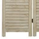 6-panels rumdeler 210x165 cm massivt kejsertræ