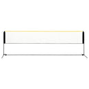 justerbart badmintonnet 500x103x94-158 cm metal