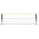 justerbart badmintonnet 500x103x94-158 cm metal