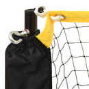 justerbart badmintonnet 500x103x94-158 cm metal