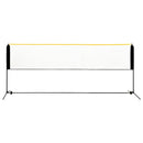 justerbart badmintonnet 400x103x94-158 cm metal