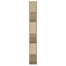 bogskab/rumdeler 100x24x188 cm sonoma-eg
