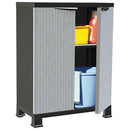 plastskab 68x39x92 cm rattandesign plastik