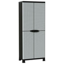 plastskab 68x39x171,5 cm rattandesign plastik