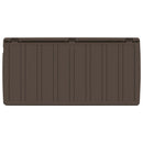 hyndeboks 117x45,5x57,5 cm 270 l brun