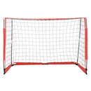 fodboldmål 184x91x124,5 cm stål