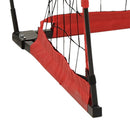 fodboldmål 184x91x124,5 cm stål
