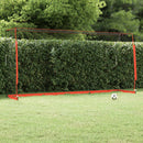 fodboldmål 366,5x91x183 cm stål