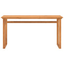 skrivebord 120x45x75 cm massivt teaktræ