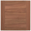 væghængt badeværelsesskab 45x45x35 cm massivt teaktræ
